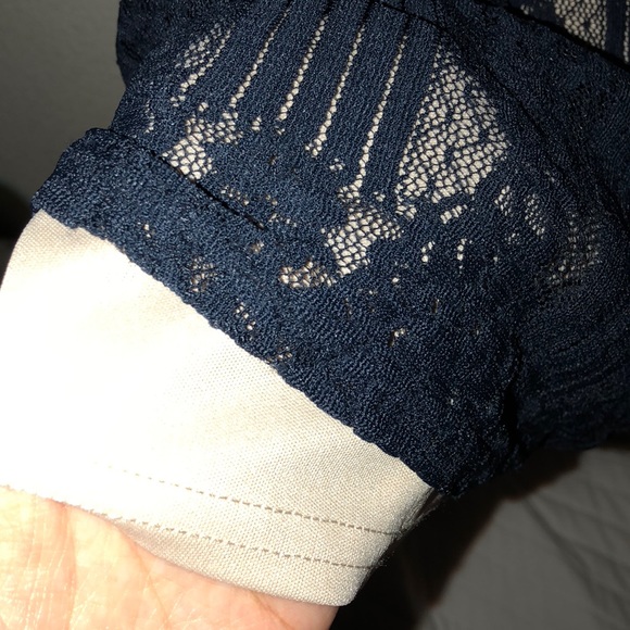 Navy blue professional dress - Picture 4 of 4